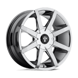 24X9.5 DUB 1PC S111 PUSH CHROME PLATED 6X135/6X139.7