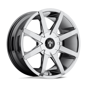 24X9.5 DUB 1PC S111 PUSH CHROME PLATED 6X135/6X139.7