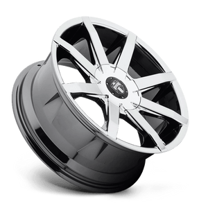 24X9.5 DUB 1PC S111 PUSH CHROME PLATED 6X135/6X139.7