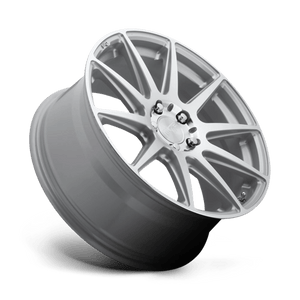 18X8 Niche 1PC M146 ESSEN GLOSS SILVER MACHINED 5X114.3