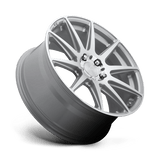 20X10 Niche 1PC M146 ESSEN GLOSS SILVER MACHINED 5X114.3