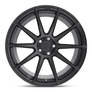 20X10 Niche 1PC M147 ESSEN MATTE BLACK 5X114.3