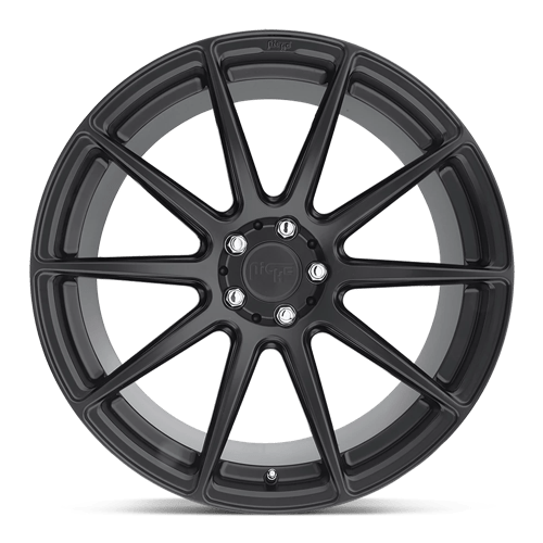 21X10.5 Niche 1PC M147 ESSEN MATTE BLACK 5X130
