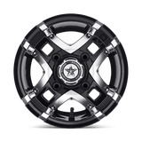 10X7 Fairway Alloys FA123 PRESTIGE GLOSS BLACK MACHINED 4X101.6