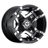 10X7 Fairway Alloys FA123 PRESTIGE GLOSS BLACK MACHINED 4X101.6