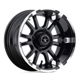 12X6 Fairway Alloys FA132 SIXER MACHINED MATTE BLACK 4X101.6