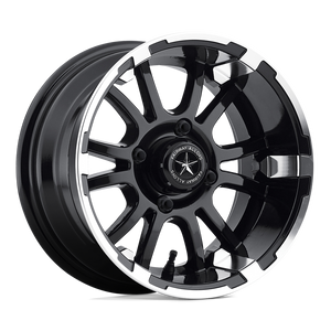 12X6 Fairway Alloys FA132 SIXER MACHINED MATTE BLACK 4X101.6