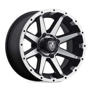12X6 Fairway Alloys FA135 REBEL MACHINED MATTE BLACK 4X101.6