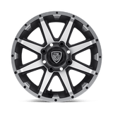 14X6.5 Fairway Alloys FA136 REBEL MACHINED MATTE BLACK 4X101.6