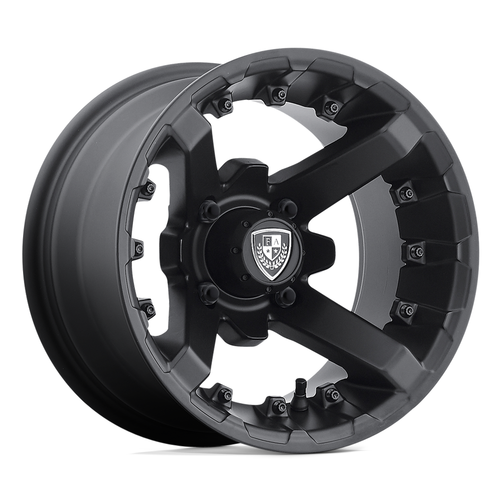 12X7 Fairway Alloys FA138 BATTLE MATTE BLACK 4X101.6