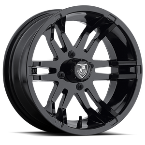 14X6.5 Fairway Alloys FA140 FLEX GLOSS BLACK 4X101.6
