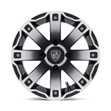 12X7 Fairway Alloys FA143 RAGE MACHINED GLOSS BLACK 4X101.6