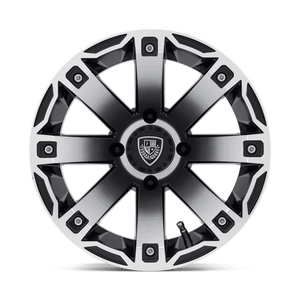 12X7 Fairway Alloys FA143 RAGE MACHINED GLOSS BLACK 4X101.6