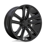 22X9.5 DUB 1PC S256 FLEX GLOSS BLACK 5X115