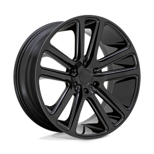 24X10 DUB 1PC S256 FLEX GLOSS BLACK 6X135
