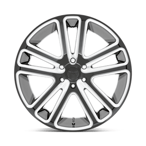 24X10 DUB 1PC S255 FLEX GLOSS BLACK MILLED 6X139.7