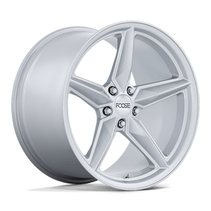 19X9.5 Foose 1PC F174 CF8 GLOSS SILVER 5X120