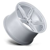 20X10 Foose 1PC F174 CF8 GLOSS SILVER 5X120