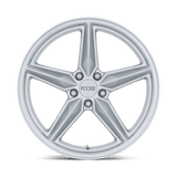 20X10 Foose 1PC F174 CF8 GLOSS SILVER 5X120