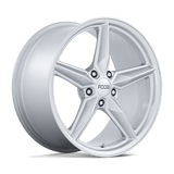19X9.5 Foose 1PC F174 CF8 GLOSS SILVER 5X120
