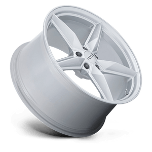 20X10 Foose 1PC F174 CF8 GLOSS SILVER 5X114.3