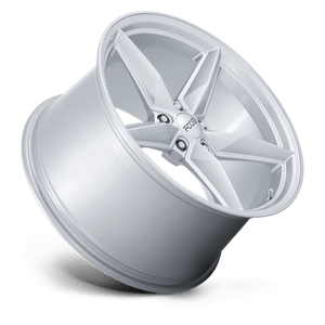 20X11 Foose 1PC F174 CF8 GLOSS SILVER 5X120