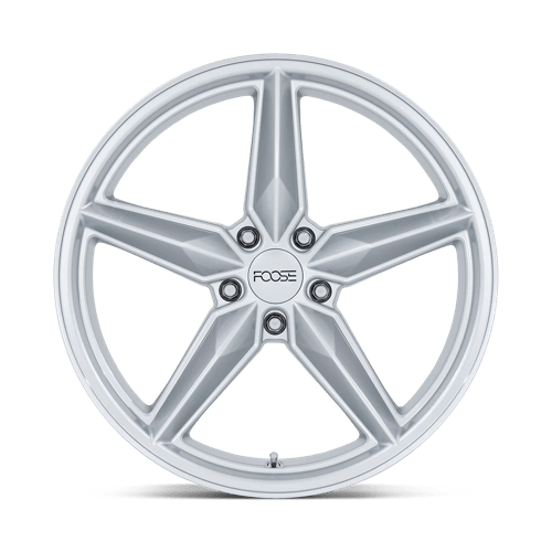 20X11 Foose 1PC F174 CF8 GLOSS SILVER 5X120