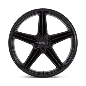 19X11 Foose 1PC F175 CF8 MATTE BLACK 5X120