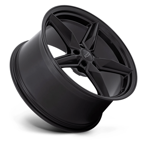 20X10 Foose 1PC F175 CF8 MATTE BLACK 5X114.3
