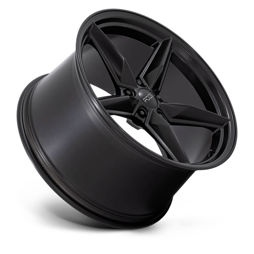 20X11 Foose 1PC F175 CF8 MATTE BLACK 5X120