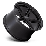 20X11 Foose 1PC F175 CF8 MATTE BLACK 5X120