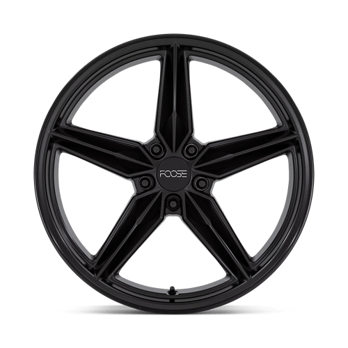 20X11 Foose 1PC F175 CF8 MATTE BLACK 5X120