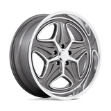 22X9 Foose 1PC F172 MERLOT ANTHRACITE MACHINED 5X127