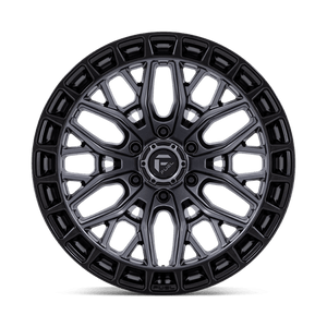 22X9.5 Fuel 1PC FC869 SIGMA RIMS - MATTE GUNMETAL W/ M-BLK LIP 6X139.7