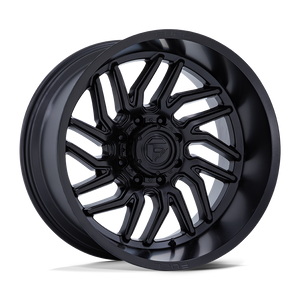 20X10 Fuel 1PC D864 HURRICANE RIMS - BLACKOUT 8X165.1