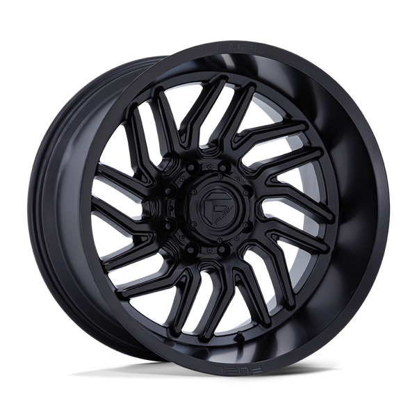 20X10 Fuel 1PC D864 HURRICANE RIMS - BLACKOUT 8X165.1