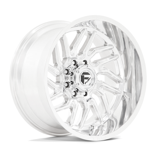 20X9 Fuel 1PC D809 HURRICANE RIMS - POLISHED MILLED 8X165.1