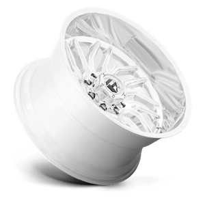 22X12 Fuel 1PC D809 HURRICANE RIMS - POLISHED MILLED 8X165.1