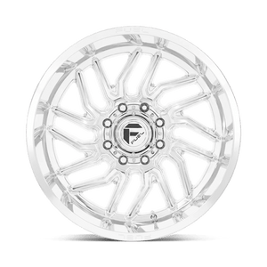 20X10 Fuel 1PC D809 HURRICANE RIMS - POLISHED MILLED 8X165.1