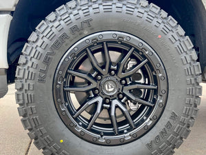 16X8 Fuel 1PC D679 REBEL RIMS - MATTE BLACK 6X139.7