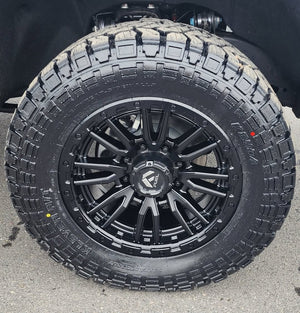22X12 Fuel 1PC D679 REBEL RIMS - MATTE BLACK 6X139.7