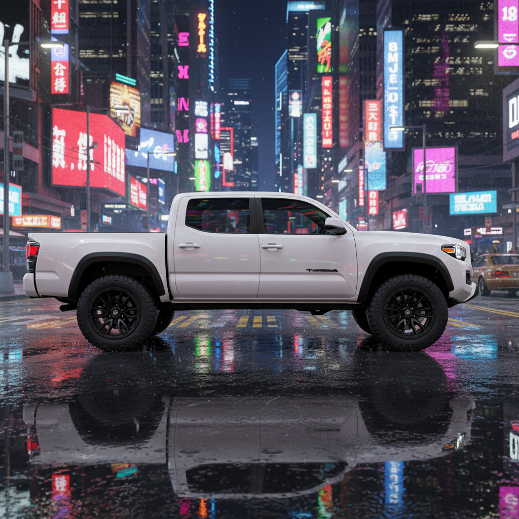 16X8 Fuel 1PC D679 REBEL RIMS - MATTE BLACK 6X139.7