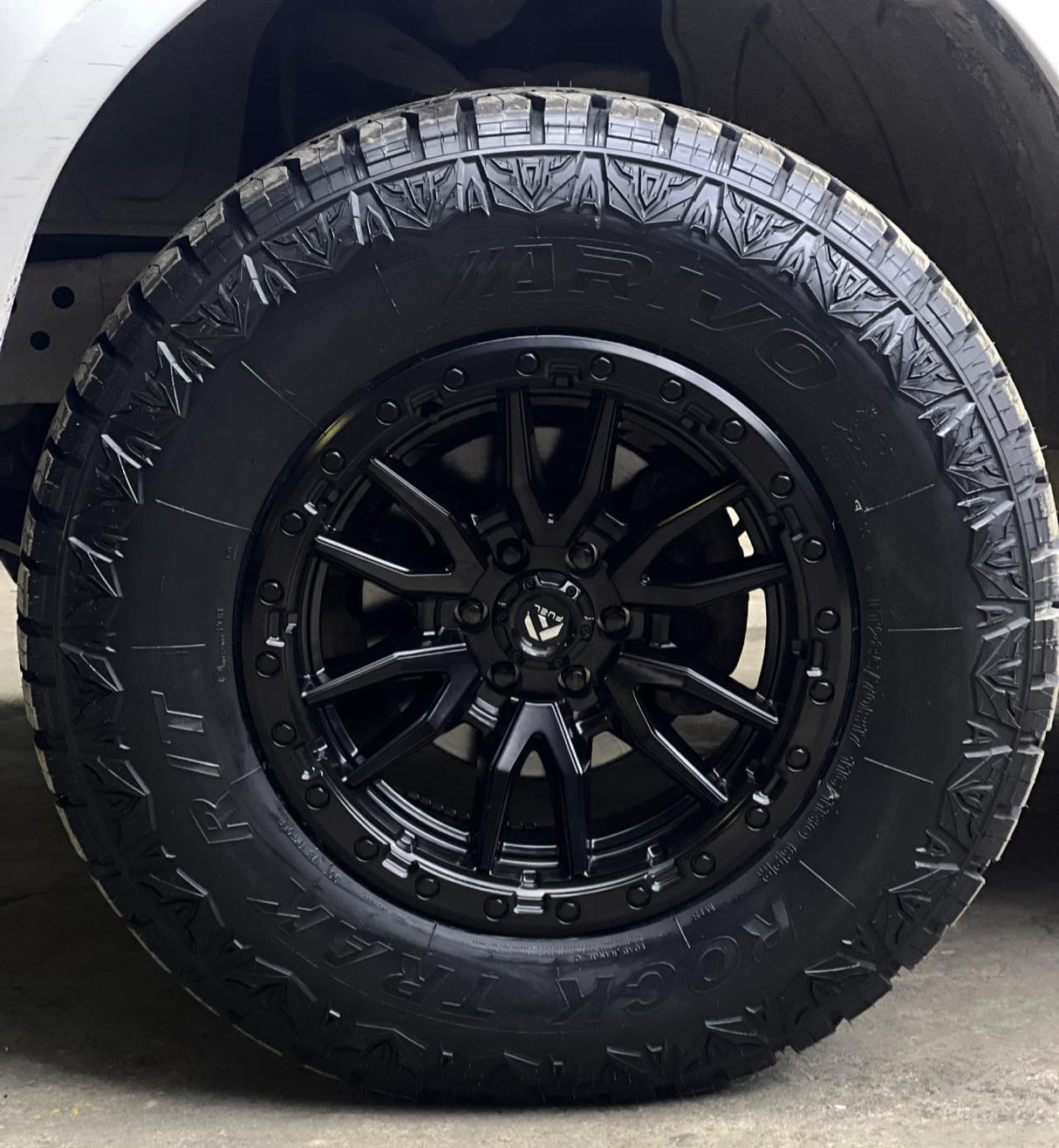 17X9 Fuel 1PC D679 REBEL RIMS - MATTE BLACK 6X139.7