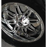 18X9 Fuel 1PC D530 HOSTAGE RIMS - CHROME PLATED 6X135/6X139.7