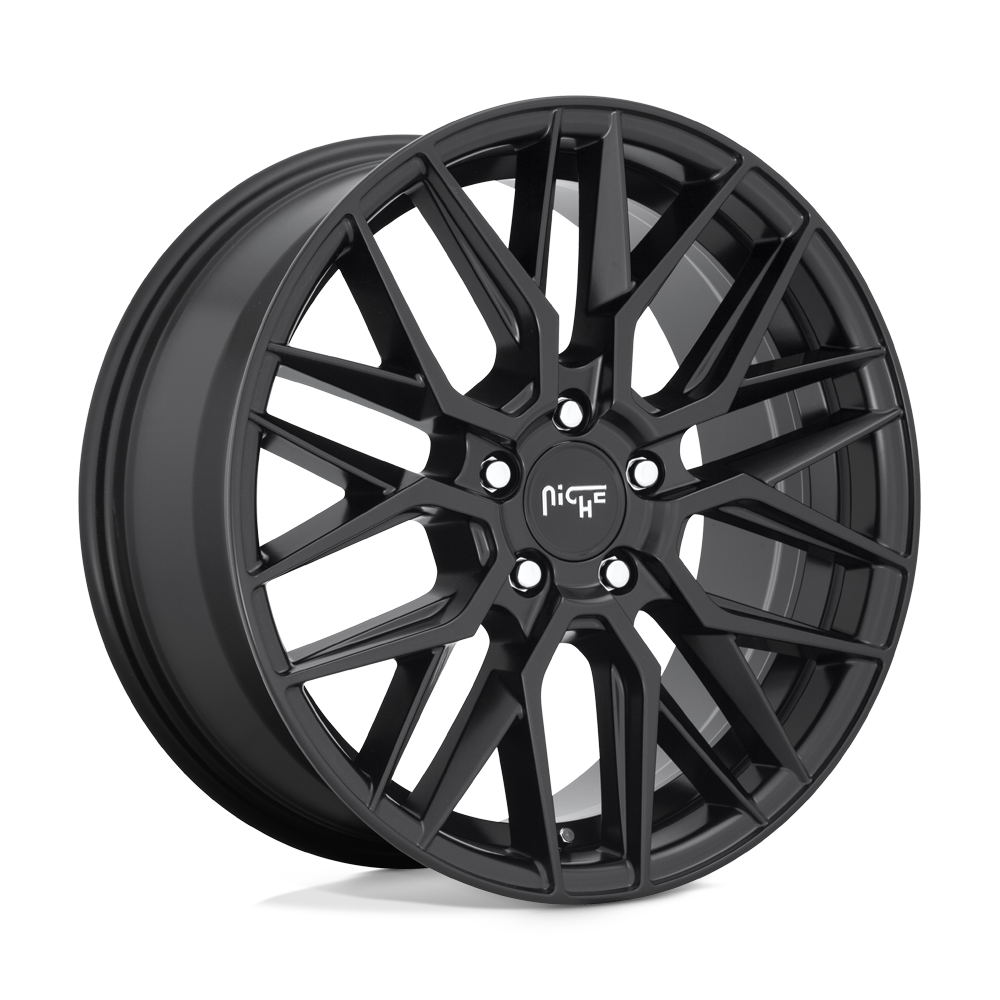 18X8 Niche 1PC M190 GAMMA MATTE BLACK 5X112