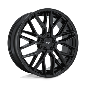 19X8.5 Niche 1PC M224 GAMMA GLOSS BLACK 5X114.3