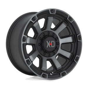 20X9 XD XD852 GAUNTLET SATIN BLACK W/ GRAY TINT BLANK