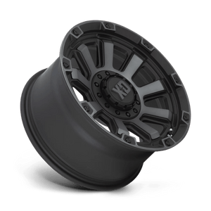 20X10 XD XD852 GAUNTLET SATIN BLACK W/ GRAY TINT 8X165.1