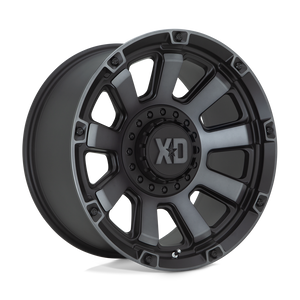 20X10 XD XD852 GAUNTLET SATIN BLACK W/ GRAY TINT 6X135/6X139.7