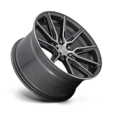 20X10.5 Niche 1PC M220 GEMELLO GLOSS ANTHRACITE MACHINED 5X115